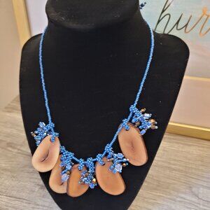 Handmade statement necklace